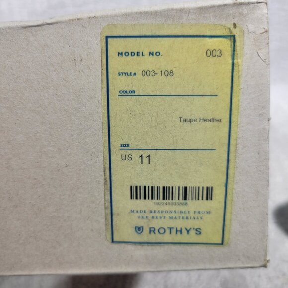 Rothy’s The Loafer Taupe Heather Slip On Shoes Women's Size US 8, 9, 10, 11 - Picture 10 of 10